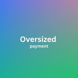 Oversized package payment